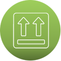 Fit-for-use packaging [icon]