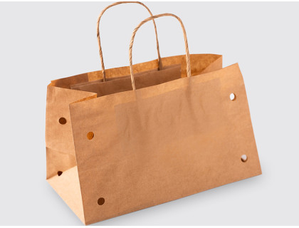 750g Paper bag with twist handle